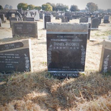 VOLSCHENK Daniel Jacobus 1937-1992 :: VOLSCHENK Victor 1965-1983 :: VOLSCHENK Ralph 1960-1984