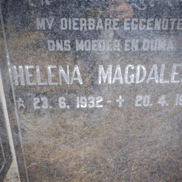 VORSTER Helena Magdalena 1932-1992 :: VORSTER Buksie