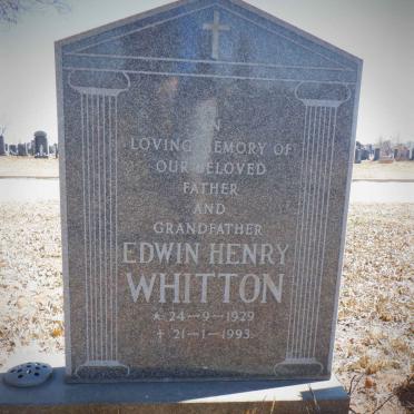 WHITTON Edwin Henry 1929-1993