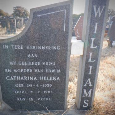 WILLIAMS Catharina Helena 1959-1983