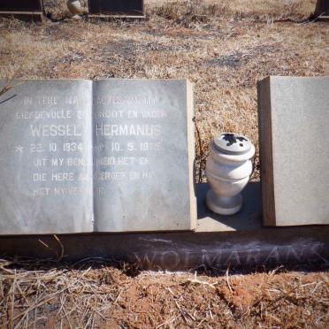 WOLMARANS Wessel Hermanus 1934-1975