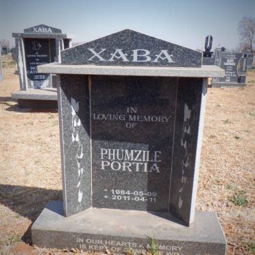 XABA Phumzile Portia 1984-2011