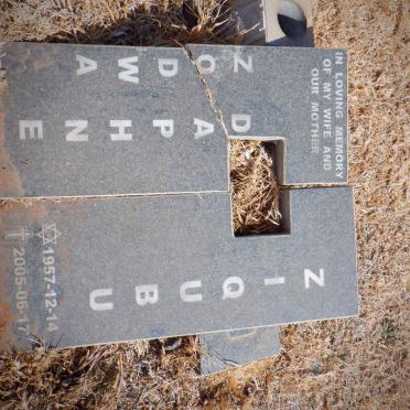 ZIQUBU Zodwa Daphne 1957-2005