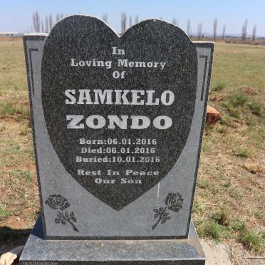ZONDO Samekelo 2016-2016