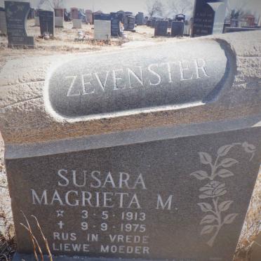 ZEVENSTER Susara Magrieta M. 1913-1975