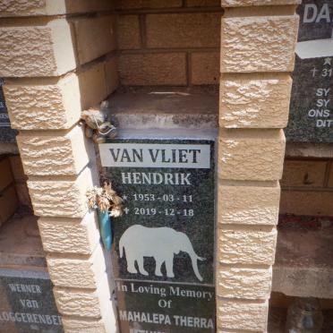 VLIET Hendrik, van 1953-2019 