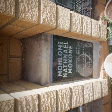 MOKONE Mohlomi Nathnael 1978-2012 
