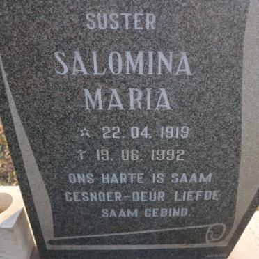 ? Salomina Maria 1919-1992