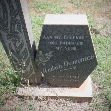 ? Andrea Domenico 1943-1974