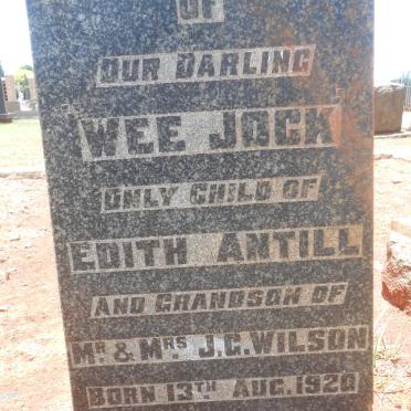 ANTILL Wee Jock 1920-1925