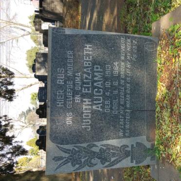 AUCAMP Judith Elizabeth 1913-1964