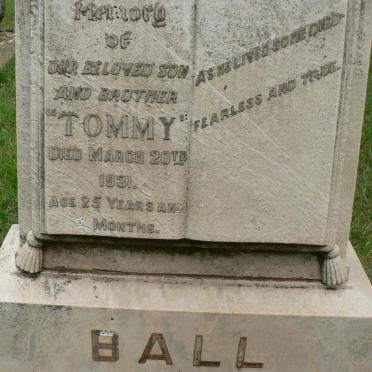 BALL Tommy -1931