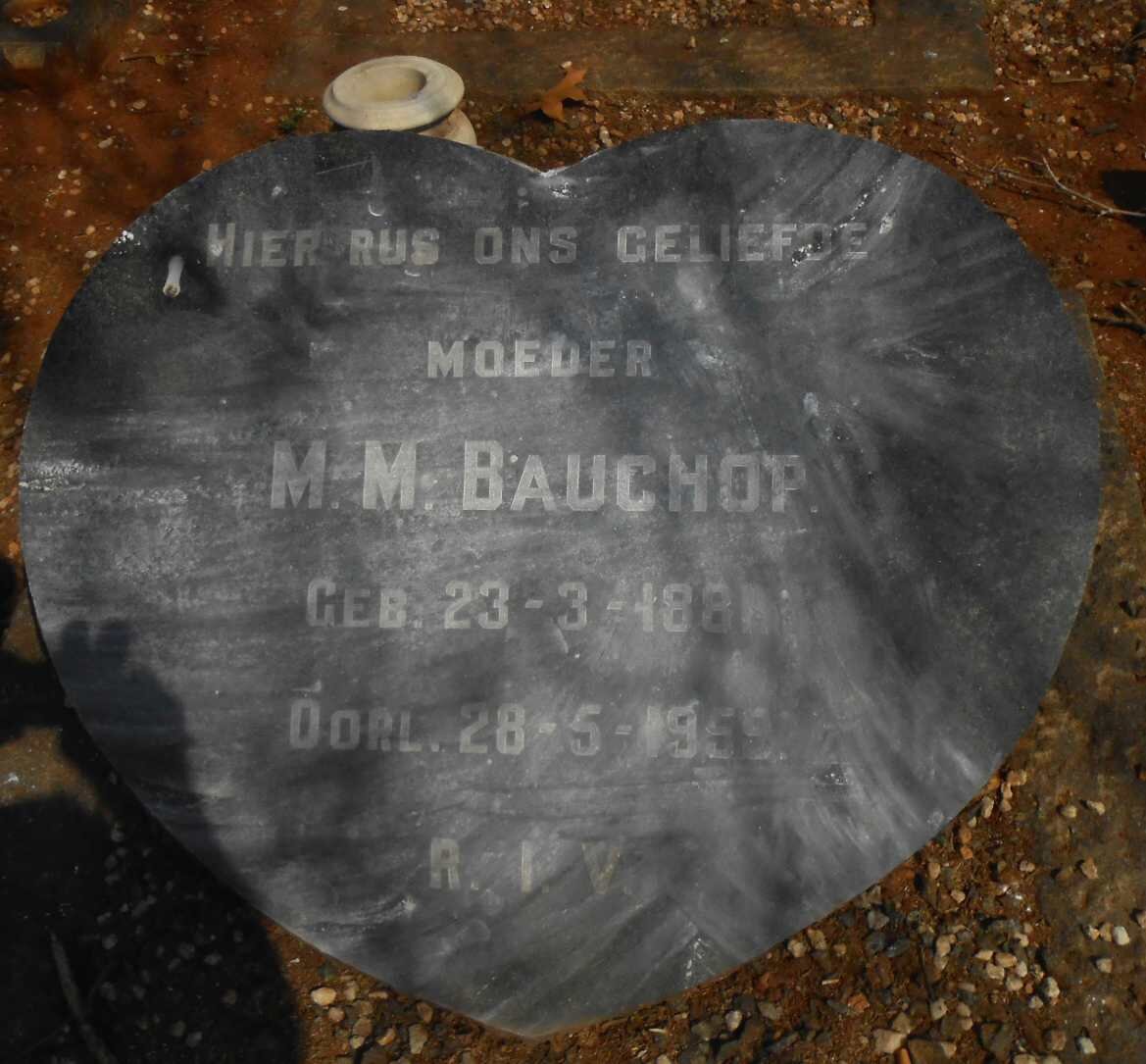 BAUCHOP M.M. 1881-1959