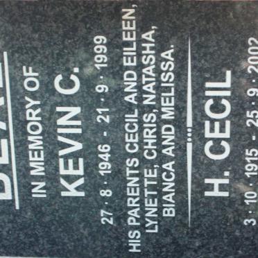 BEAL H. Cecil 1915-2002 :: BEAL Kevin C. 1946-1999