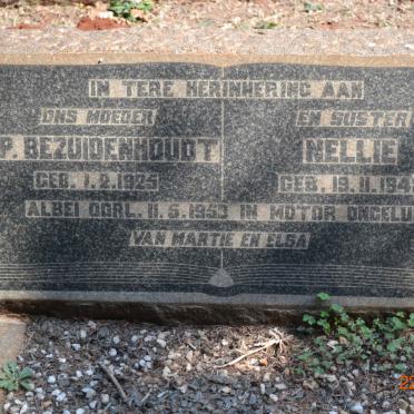 BEZUIDENHOUDT C.P. 1925-1953 :: BEZUIDENHOUDT Nellie 1948-1953