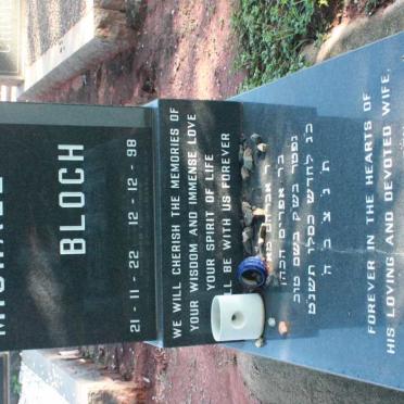 BLOCH Michael 1922-1998