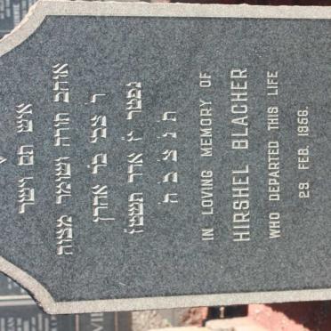 BLACHER Hirshel -1956