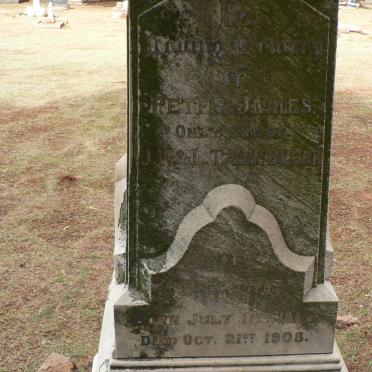 BLERK Peter James, van 1882-1908