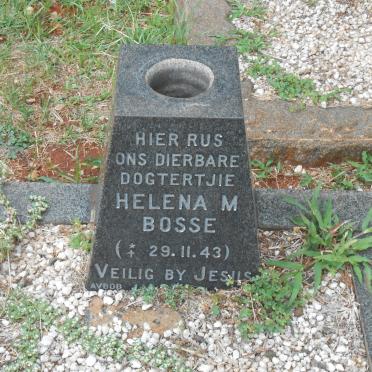 BOSSE Helena M. 1943-1943