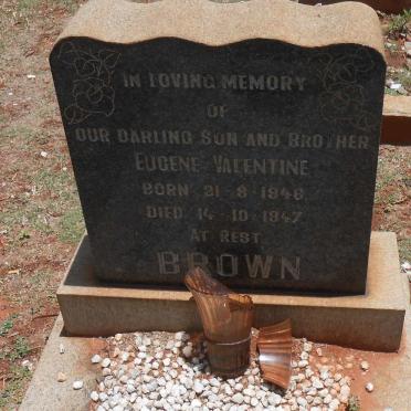 BROWN Eugene Valentine 1946-1947