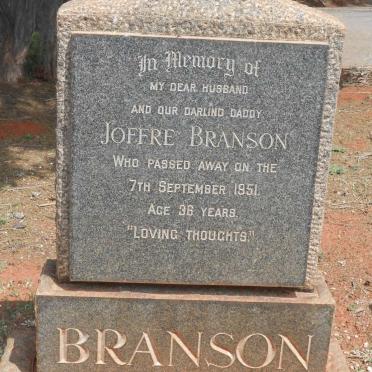 BRANSON Joffre -1951