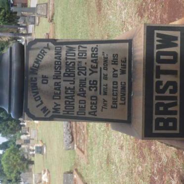 BRISTOW Horace J. -1917