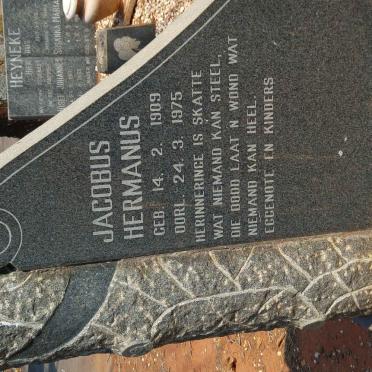 BRITZ Jacobus Hermanus 1909-1975