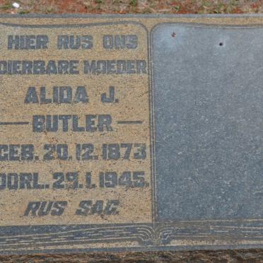 BUTLER Alida J. 1873-1945