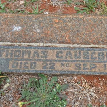 CAUSEBROOK Thomas -1928