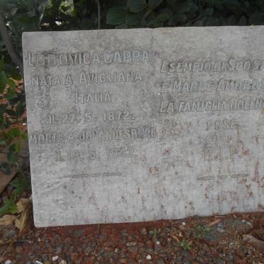 CAPRA Lodevica 1872-1942