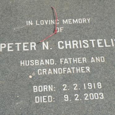 CHRISTELIS Peter N. 1918-2003