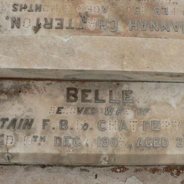 CHATTERTON Belle -1902 :: CHATTERTON Maud Hannah -1903