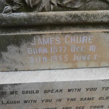CHURE James 1877-1955