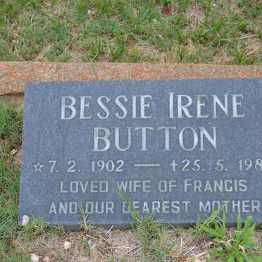 BUTTON Bessie Irene 1902-1982