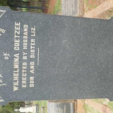 COETZEE Wilhelmina
