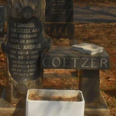COETZER Daniel Andries 1941-1959