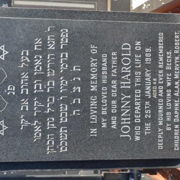 COHEN Johnny Harold -1969