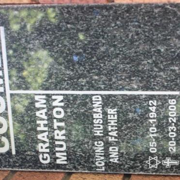 COOMBE Graham Murton 1942-2006