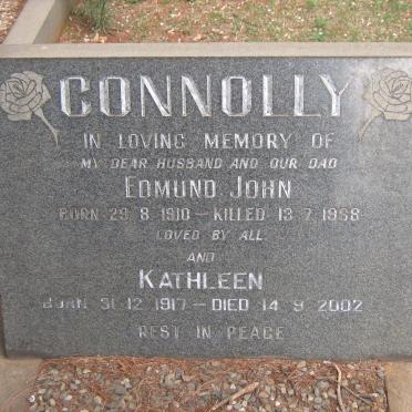 CONNOLLY Edmund John 1910-1968 &amp; Kathleen 1917-2002