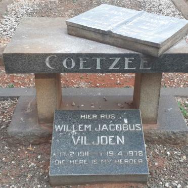 COETZEE Jan Harm 1910-1963 :: VILJOEN Willem Jacobus 1911-1978