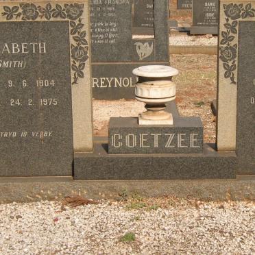 COETZEE Jacob 1896-1962 &amp; Elizabeth SMITH 1904-1975