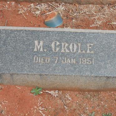 CROLE M. -1951