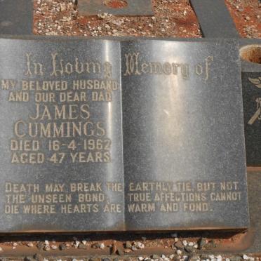 CUMMINGS James -1962