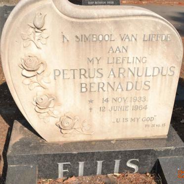 ELLIS Petrus Arnuldus Bernadus 1933-1964