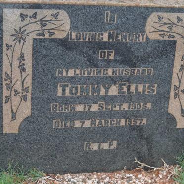 ELLIS Tommy 1905-1957