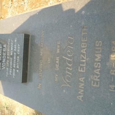 ERASMUS Anna Elizabeth -1964
