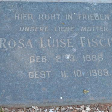FISCHER Wilh. H. 1889-1951 &amp; Rosa Luise 1888-1969