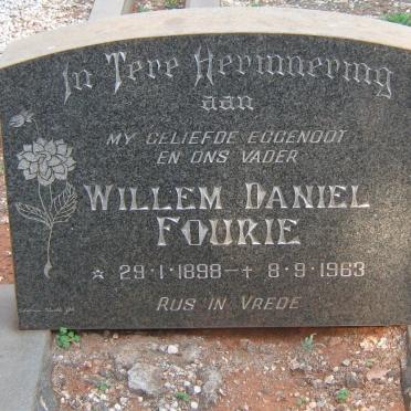 FOURIE Willem Daniel 1898-1963