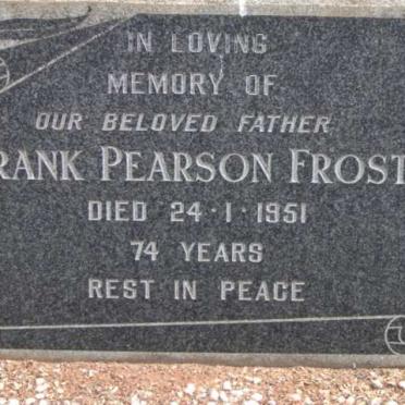 FROST Frank Pearson -1951