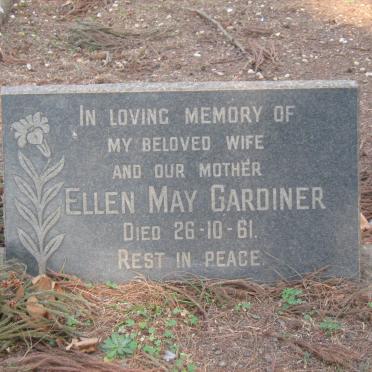 GARDINER Ellen May -1961